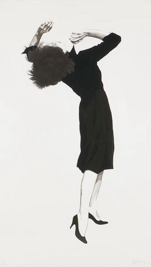Robert Longo - Ellen, From Men in Cities