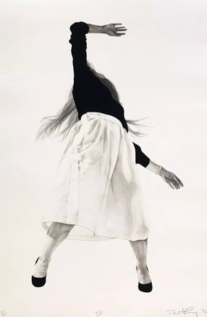 Robert Longo - Men in the Cities, Tokyo, Seibu Department Stores, Ltd. IV (Single Woman)