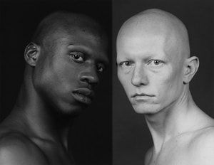 Robert Mapplethorpe - Ken Moody and Robert Sherman (portrait)