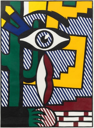 Roy Lichtenstein - American Indian Theme III (C. 162)