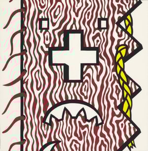 Roy Lichtenstein - American Indian Theme IV (C. 163)