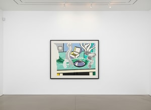 Roy Lichtenstein - Brushstroke Still Life With Box (C. 308A)