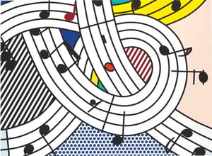 Roy Lichtenstein - Composition II (C. 298)