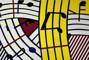 Roy Lichtenstein - Composition IV (C. 293)