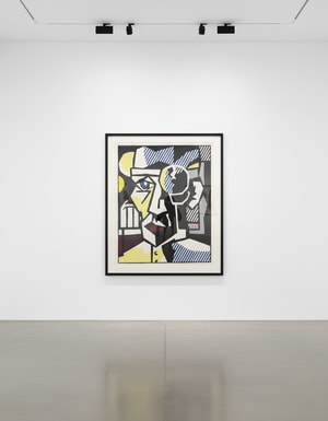 Roy Lichtenstein - Dr. Waldmann (C.173), from Expressionist Woodcut Series