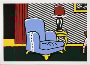 Roy Lichtenstein - La Sortie (C. 248), from Interiors