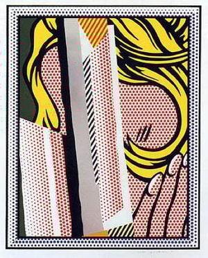 Roy Lichtenstein - Reflections On Hair (C.241)
