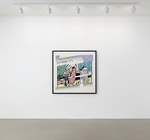 Roy Lichtenstein - Reflections On Soda Fountain (C. 257)