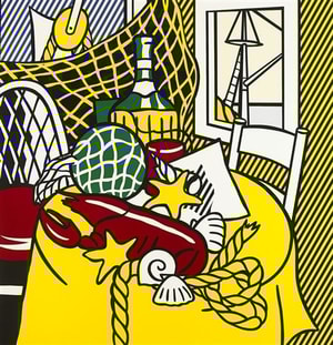 Roy Lichtenstein - Still Life With Lobster (C. 129)