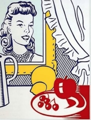 Roy Lichtenstein - Still Life With Portrait (C.131)