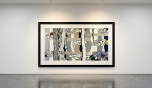 Roy Lichtenstein - Water Lilies With Willow (C. 242)