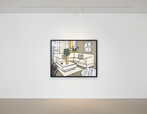 Roy Lichtenstein - Yellow Vase (C. 253), from Interiors