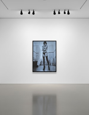 Russell Young - Kate Moss Superstar in Luna Blue