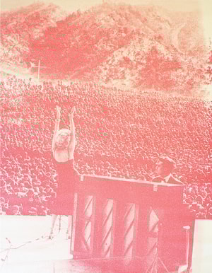 Russell Young - Marilyn in Korea (White + Suicide Pink)