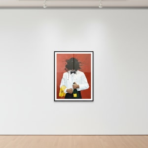 Sage Barnes - After Hours (Charcoal) Hand Embellished Print