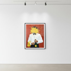 Sage Barnes - After Hours (Yellow) Hand Embellished Print