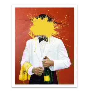 Sage Barnes - After Hours (Yellow) Hand Embellished Print