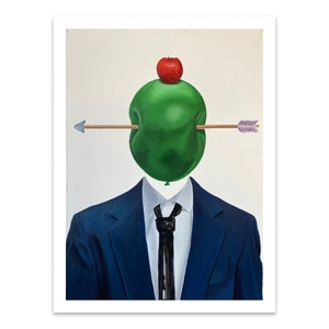 Sage Barnes - Bullseye (White) Limited Edition Print