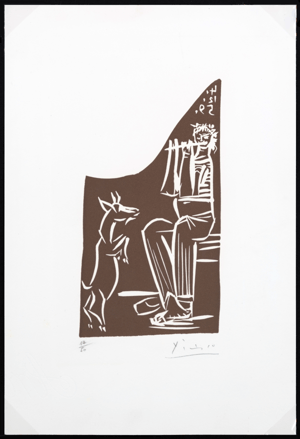 Pablo Picasso - Faune et Chévre