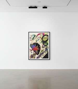 Takashi Murakami - An Homage To Francis Bacon: Study Of Isabel Rawsthorne (white)