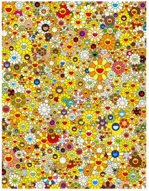 Takashi Murakami - An Homage to IKB , 1957 , E