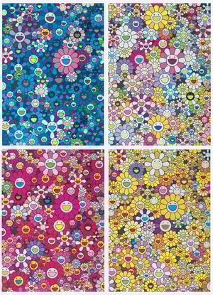 Takashi Murakami - An Homage to Monopink, Monogold, IKB and Yves Klein
