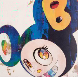 Takashi Murakami - And Then (blue)