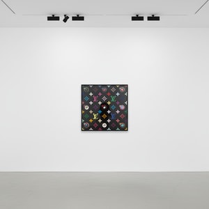 Takashi Murakami - Eye Love Superflat on Black