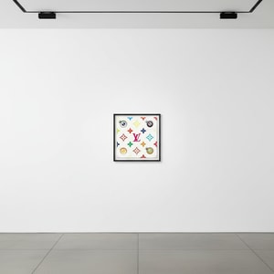 Takashi Murakami - Eye Love Superflat Pink Logo AP