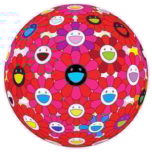 Takashi Murakami - Flower Ball (Burning Blood)