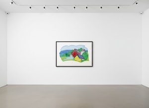 Tom Wesselmann - House and Barn In Distance