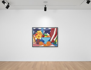 Tom Wesselmann - Still Life With Blowing Curtain (Red)