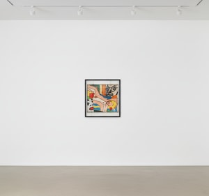 Tom Wesselmann - Study for Sunset Nude With Picasso Vase