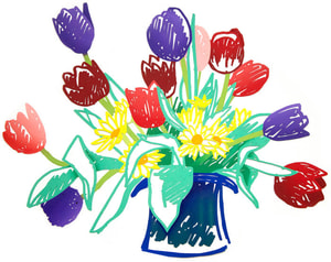 Tom Wesselmann - Birthday Bouquet