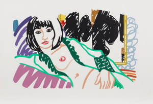 Tom Wesselmann - Monica In Robe With Motherwell