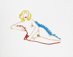 Tom Wesselmann - Rosemary Lying On One Elbow