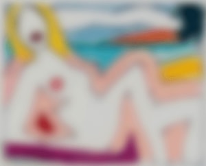 Tom Wesselmann - Study For Seated Sunset Nude II