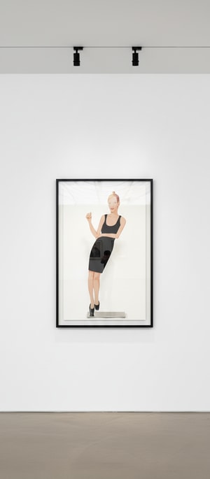 Alex Katz - Black Dress 2 (Oona)