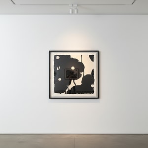 Donald Sultan - Black Poppies, Sept 7