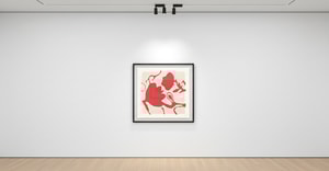 Donald Sultan - Little Lantern Flowers (Portfolio of 8)