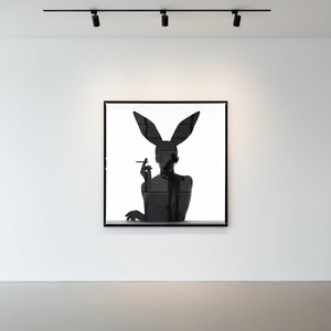 Tyler Shields - Bunny Silhouette III