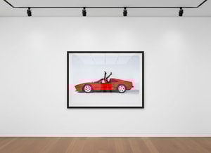 Tyler Shields - Ferrari Legs