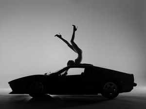 Tyler Shields - Ferrari Monochrome