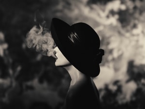 Tyler Shields - Hat With Smoke