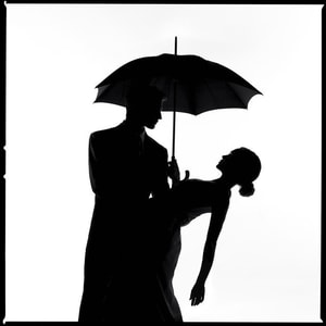 Tyler Shields - Umbrella Silhouette