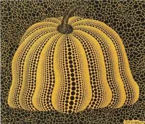 Yayoi Kusama - Pumpkin 2000 (yellow)