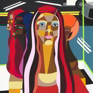 Derrick Adams - Where My Girls At?