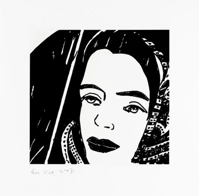 Alex Katz - Ada #4, 2017
