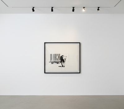 Banksy - Barcode Leopard, 2002