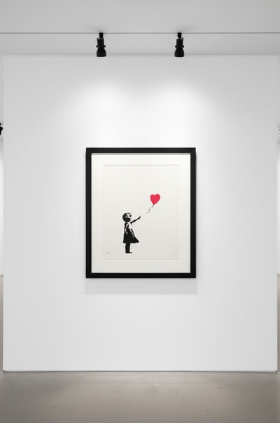Banksy - Girl With Balloon (Signed), 2004